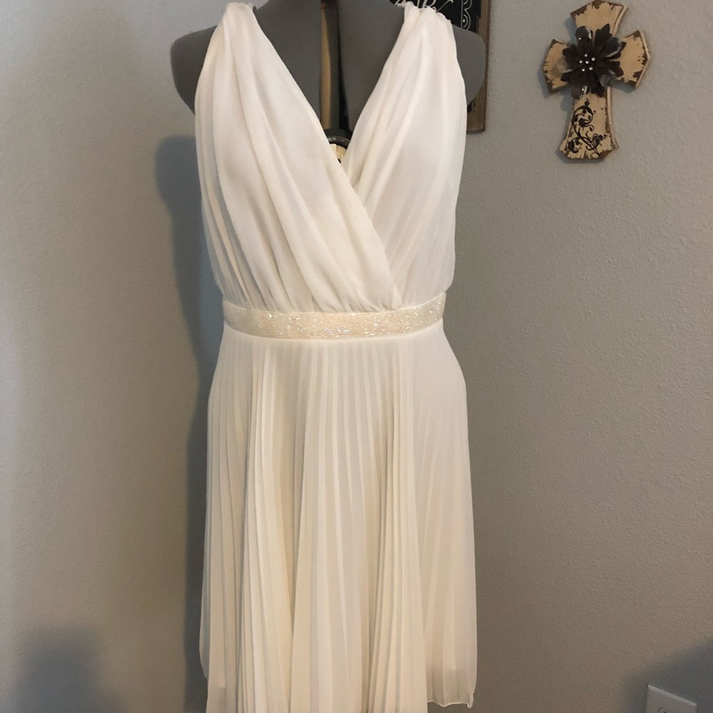 White dress